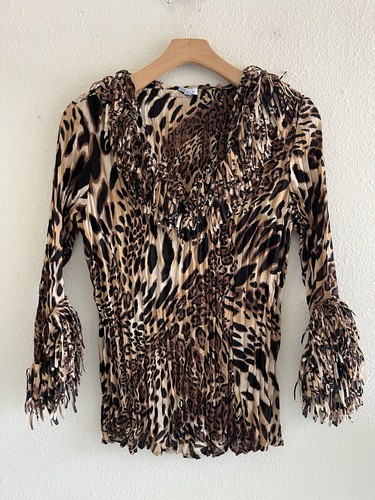 Top agora y2k frange - top,