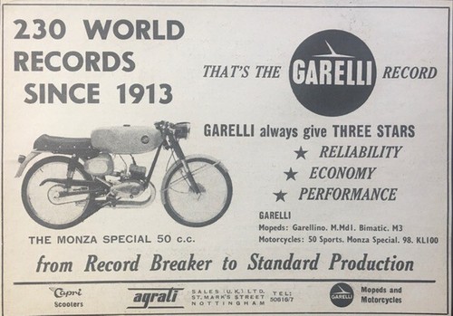 Garelli monza special 50cc - garelli,