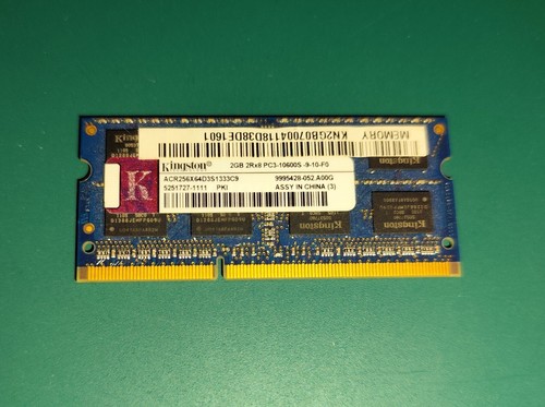 1x2gb memoria ram ddr3 - 1x2gb,