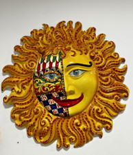 Mascherone Sole in Ceramica di Caltagirone H60