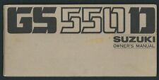 Suzuki GS550D-B (1977) Factory