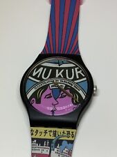 Swatch X MoMa The City and Design by Tadanori Yokoo -- ottime Condizioni