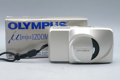 Olympus mju zoom - olympus, champagne