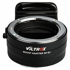 VILTROX NF-E1 Auto Focus Lens Adapter For Nikon F lens to Sony E-Mount Cameras