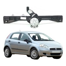 Alzavetro Anteriore Destro FIAT Punto Evo Grande Punto Alzacristallo Dx c/Motore