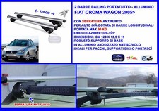 Barre portatutto fiat croma - barre,