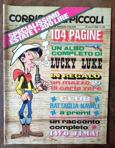 Rivista corriere dei - dei, piccoli