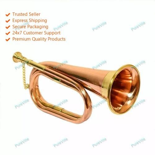 Bugle rame ottone fatto - bugle, rame/ottone