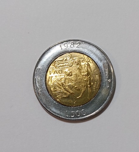 San marino 500 lire - 1982,
