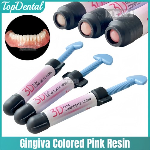 Gengiva colorata dentale - gengiva, 3d
