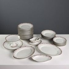 Servizio Piatti Richard Ginori Porcellana Decoro Policromo XX Secolo Originale