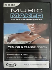 Magix Music Maker The Spirit Of Making - Techno & Trance Edition - PC Cd-Rom ITA