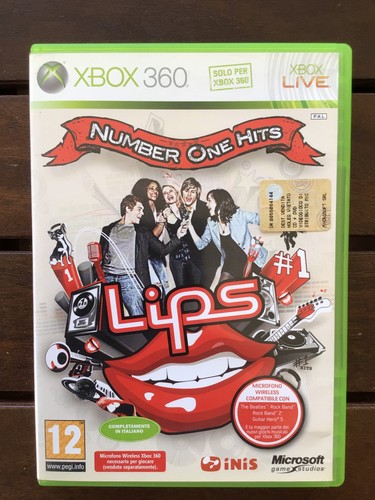 Lips number one hits - xbox, 360