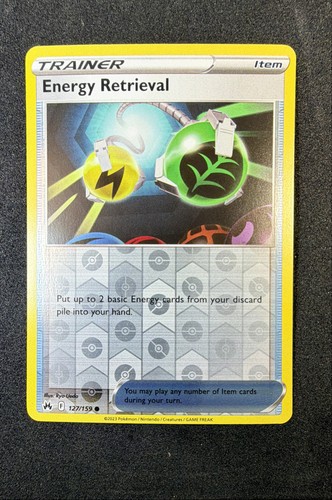 Energy retrieval 127 159 crown - retrieval, 127/159