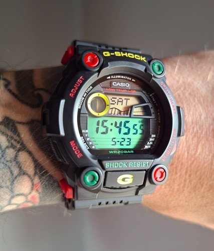 Casio shock 7900rf 1j - casio, g-shock