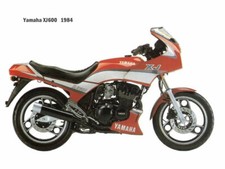 YAMAHA XJ 600 RICAMBI VARI MOTORE CARENE FORCELLE CERCHI DISCHI PEDANE FARI 1985