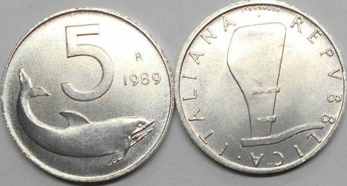 Errore lire 1989 timone - lire, 5