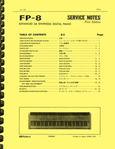 Roland fp8 pianoforte - roland, fp-8