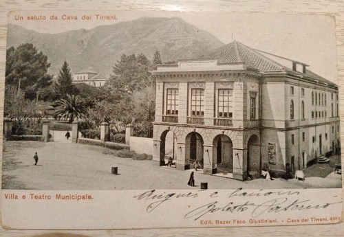 Cartolina antica cava - cartolina,
