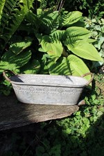 Fioriera Zinco Shabby Nuovo