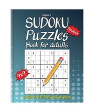 Medium Sudoku Book For Adults