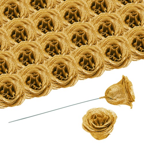 50pz rose ate fiori - , finti