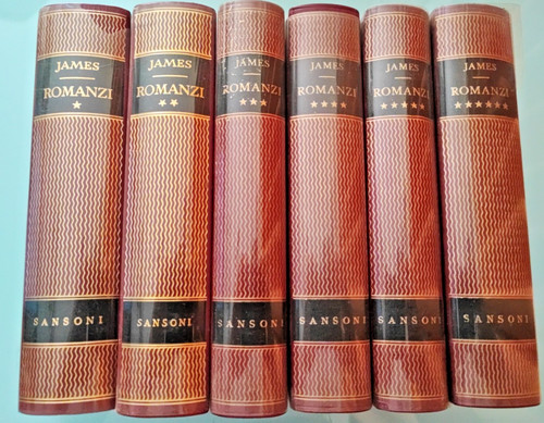 James romanzi sansoni volumi - romanzi, 6