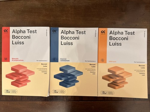 Alpha test plus bocconi - plus, luiss