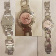 Orologio Swatch  IRONY ROSA CRONO QUADRANTE RARISSIMO TUTTO  FUNZIONANTE 
