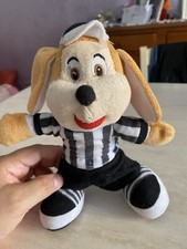 Splendido peluche mascotte cane Juventus vintage 25 cm da collezione