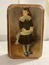 Scatola di latta Vintage Pavesi Biscotti di Novara arte e colore M. Berard epoca