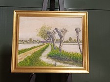 QUADRO DIPINTO SU TAVOLA LEGNO