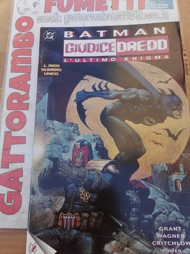 Batman giudice dredd - giudice,