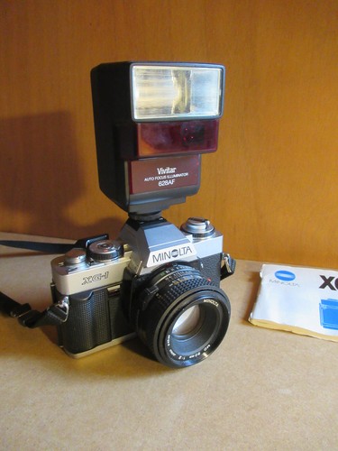 Minolta flash vivitar - minolta,