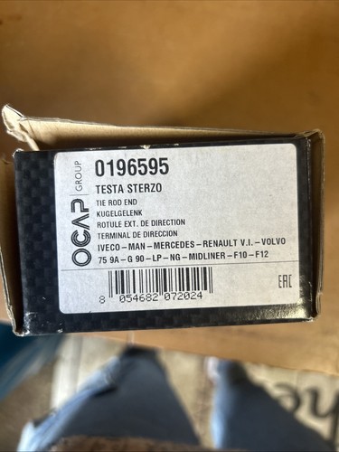 Ocap 0196595 testina sterzo - 0196595,