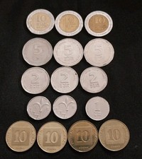 Monete Israele New Sheqalim