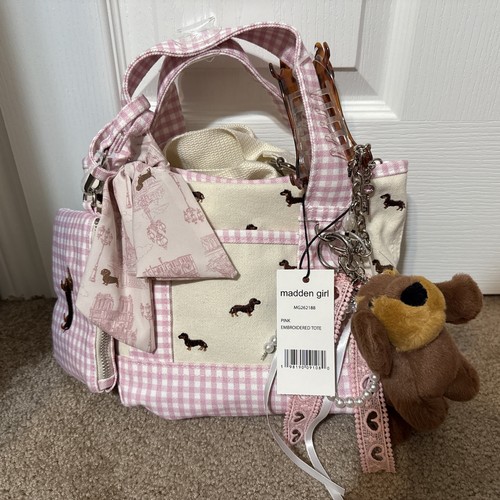 Borsa tote nuova con - , etichette