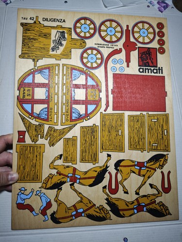Amati modello traforo - modello,