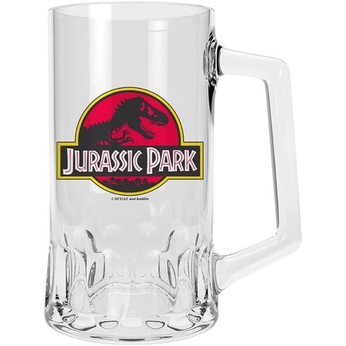 Jurassic park tankard logo - jurassic,