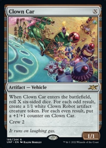 Mtg clown car exc unfinity - clown,