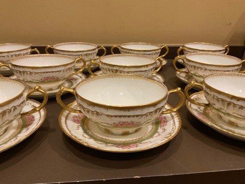 Antica tazza piattino - e,