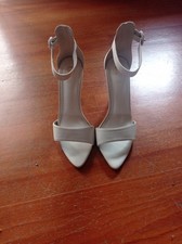 sandali donna bianchi in vera pelle