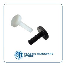 Viti in plastica Testa zigrinata a galletto - PHS