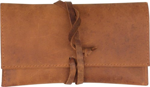 Borsa girevole pelle marrone