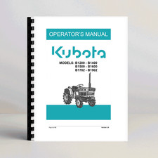 Kubota B1200 B1400 B1500 B1600