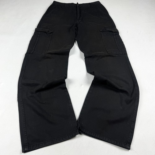 Pantalone cargo uomo nero