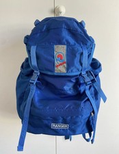 Zaino Da Trekking Vintage Anni70/80  INVICTA RANGER Blu