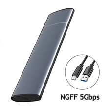 Adattatore per Custodia SSD M.2 SATA Nvme Da 10 Gbps a Nvme SSD Custodia USB C 3