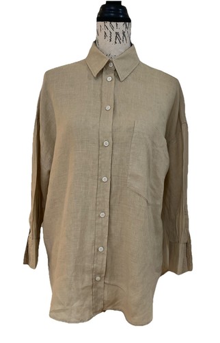 Camicia zara lino - zara,