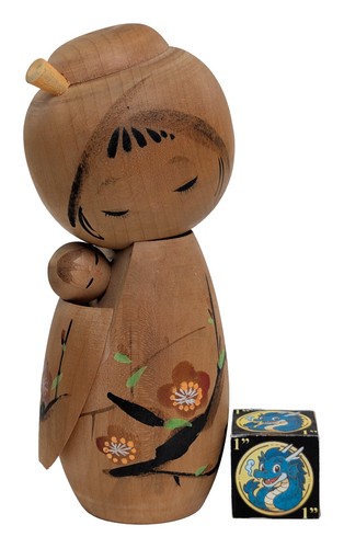 Bambola kokeshi creativa - kokeshi, stile